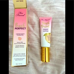 Peach perfect foundation from two faced